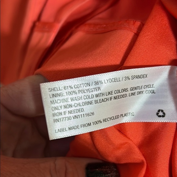 Ava & Viv Bold Orange Blazer - Picture 6 of 7